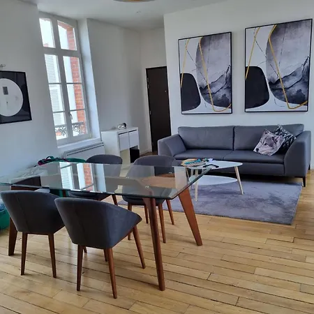 Apartament Spacieux Lumineux T4, Maison De Champagne Proche Cathedrale *